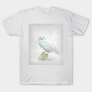 Snowy owl portrait T-Shirt